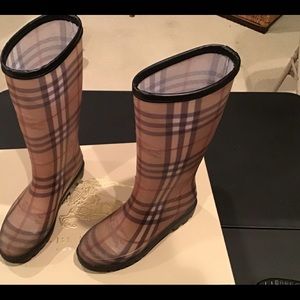 Women’s Burberry Rain Boots